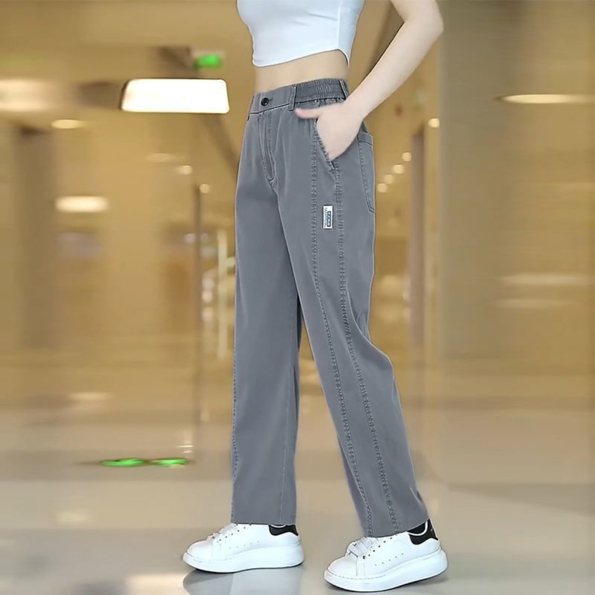 [Llevá 3 Pagá 2] Pantalón Palazzo Verona™ en Algodón Premium con Corte Moderno